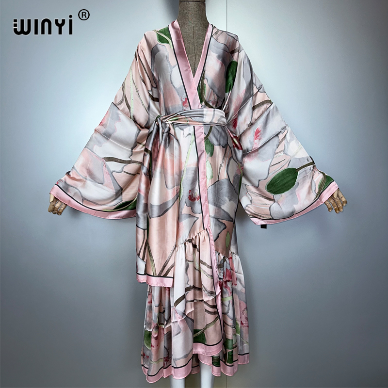 Cover Up Kaftan - WINYI Африка Повседневное платье для выпускного