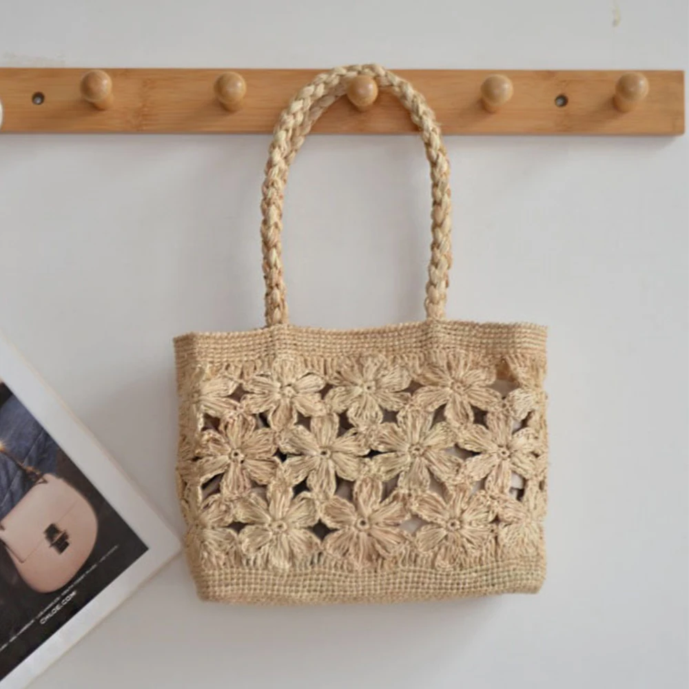 Богемная соломенная сумка с цв – обзор и цена Tote Bag Beach