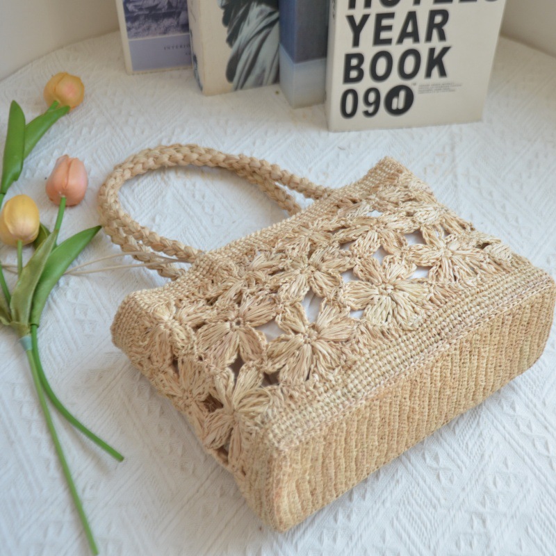 Богемная соломенная сумка с цв – обзор и цена Tote Bag Beach