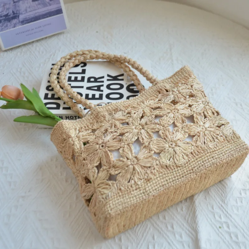 Богемная соломенная сумка с цв – обзор и цена Tote Bag Beach