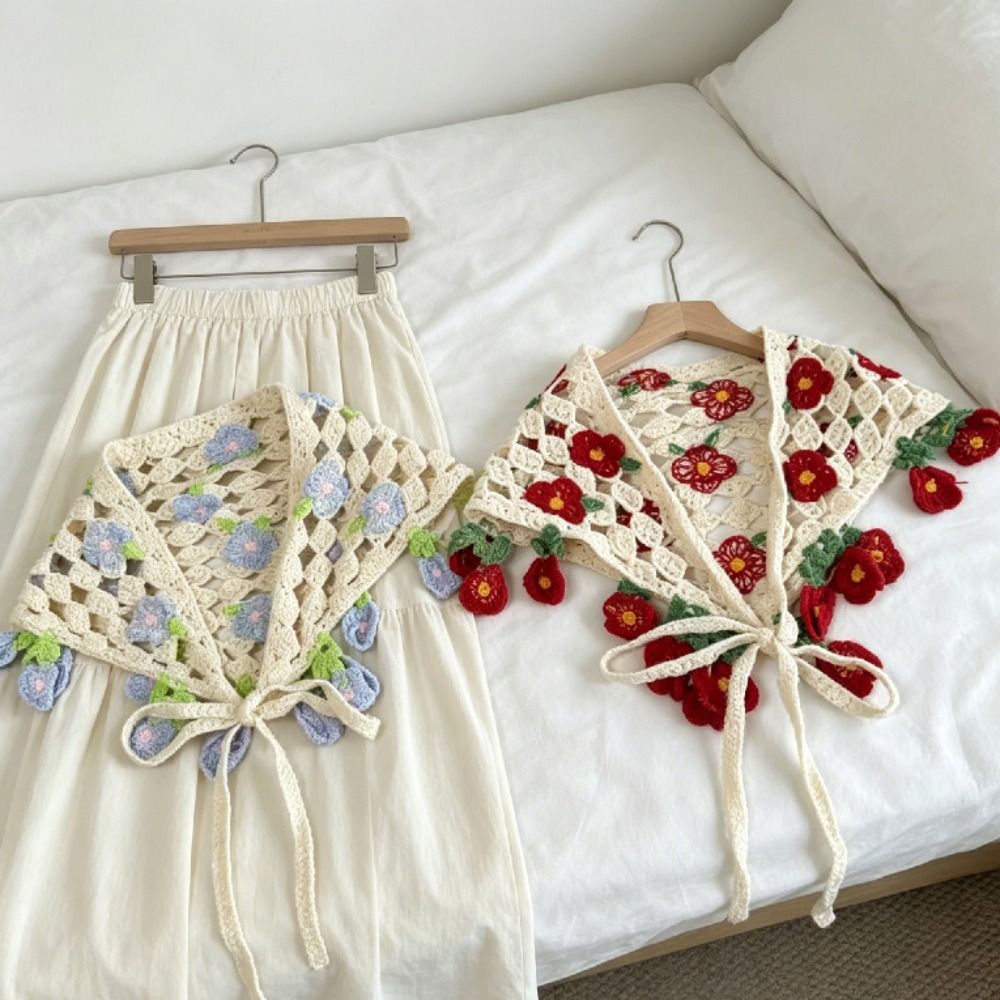 Нежная цветочная вязаная повяз – обзор и цена Headband Summer Knit