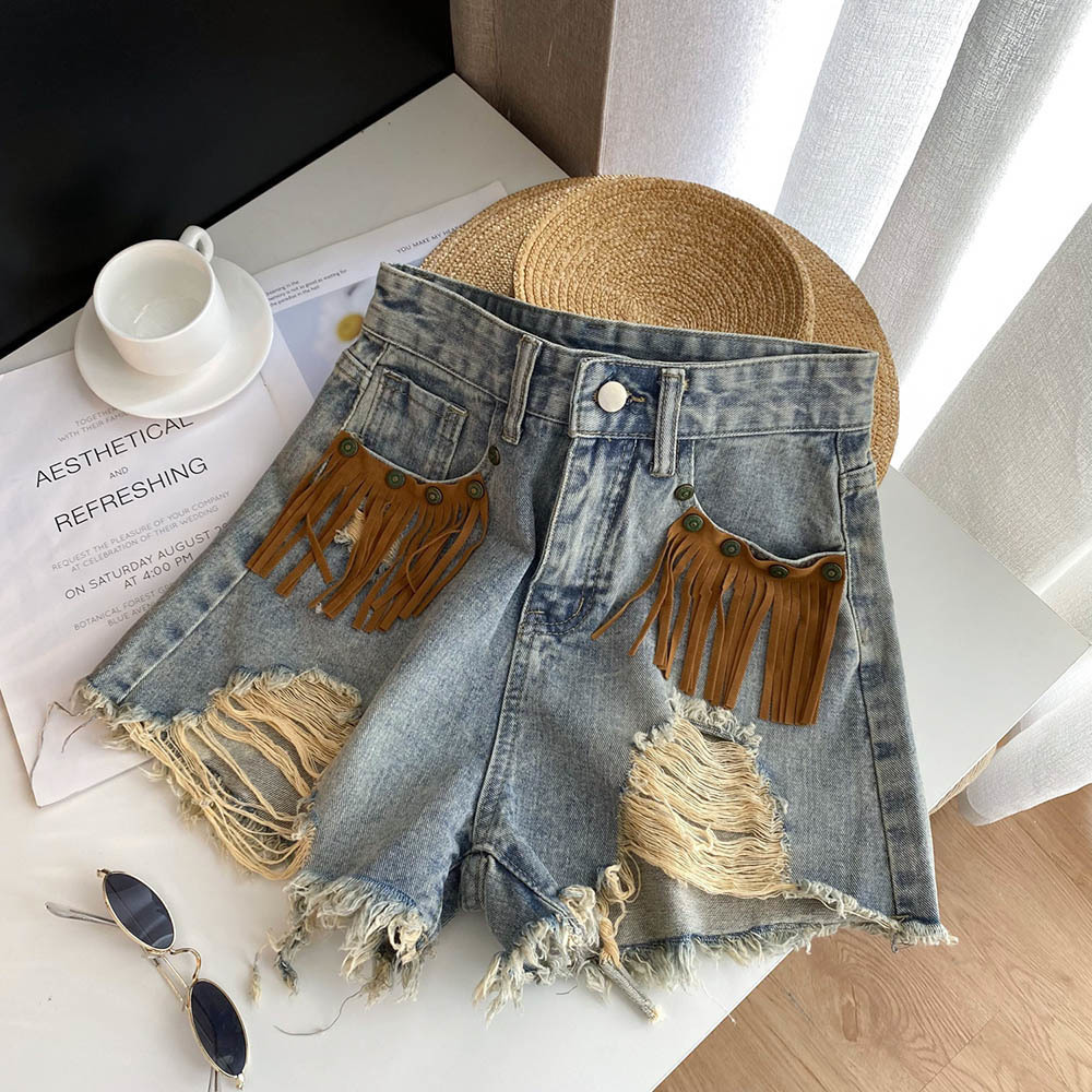 Модные популярные шорты, сексу – обзор и цена Shorts Denim Frayed