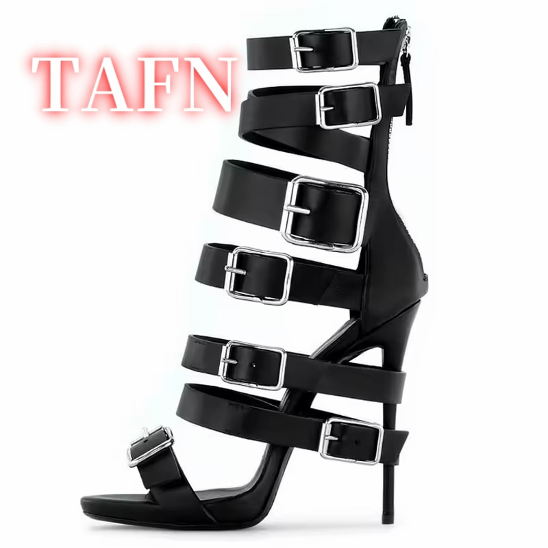 Модные женские сандалии-гладиа – обзор и цена Sandal Strappy Heeled